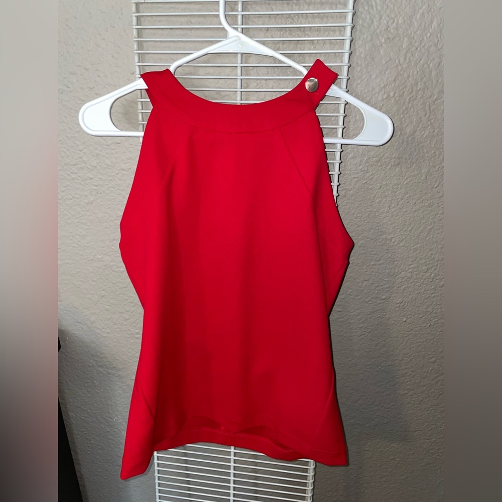 NWT Ann Taylor red blouse